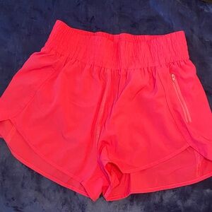 Bright Pink JMBL Sport Athletic Shorts